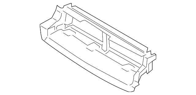 2015-2018 Ford Focus Upper Deflector - Radiator