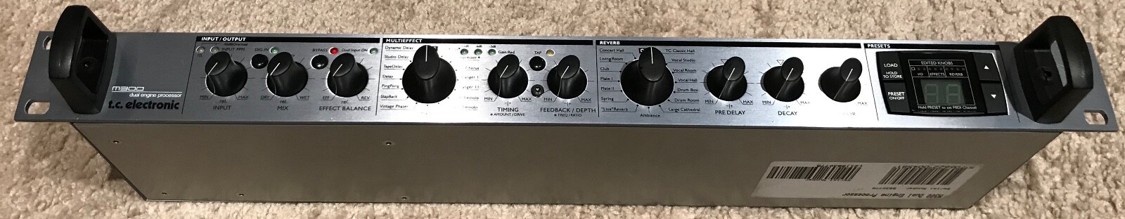 TC Electronic M300 Dual Engine Processor Digital Effects