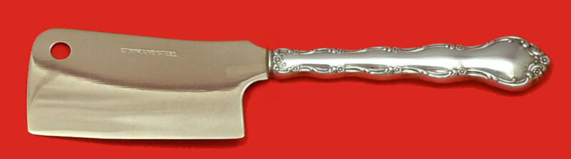 Tara By Reed And Barton Sterling Silver Cheese Cleaver Hhws  Custom Made 5 1/2"