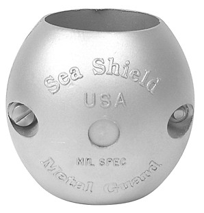 2'' shaft zinc for boat owners and hull divers