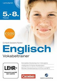 Lernvitamine Englisch Vokabeltrainer 5.-8. Klas... | Software | Zustand sehr gut