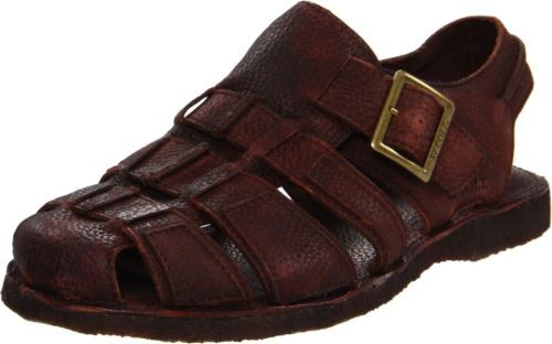 Mens RJ Colt Brown Leather Woven Fisherman Sandals Rj Colt | Shoes | Mens Rj Colt Brown Leather Woven Fisherman  main image 4
