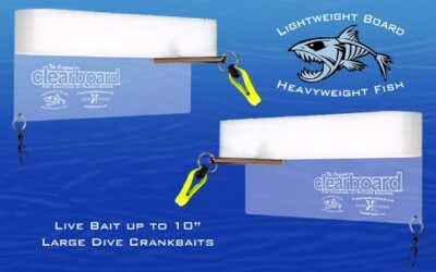 left And Right one Set ROCK CREEK PLANER BOARDS Catfish Striper Walleye