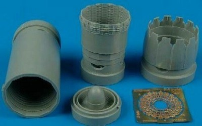 Aires Hobby 1/48 F16C Bloque 30/40/50/60 Escape Boquilla para Tam 4425