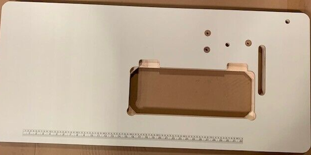 Industrial Sewing Table Top TSAA With Half Moon Corner Fit Single Needle Machine