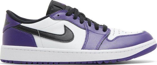 Jordan 1 Low Court Purple White Dusty Amethyst Little Kids (PS