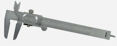 General Tools VERNIER CALIPER 722 Steel 5'' Inside & Outside Measurements in. mm.