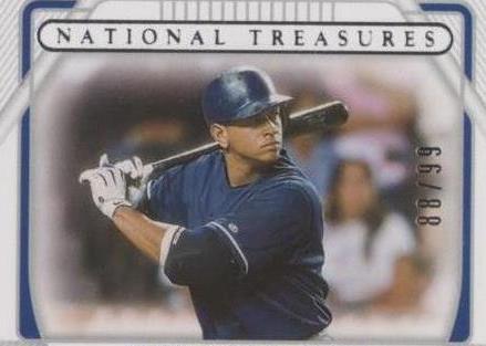 2021 Panini National Treasures - Alex Rodriguez #RM-AR