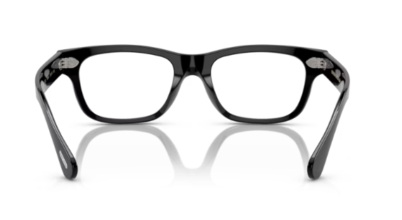 Pre-owned Oliver Peoples 0ov5540u Rosson 1005 Black Soft Square Men's Eyeglasses In Clear