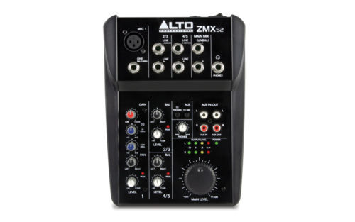 Alto Professional 6 Channel Compact Mixer ZEPHYR ZMX862