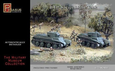 PGH-7673 1/72 Soviet BT7 Light Tank 2 Snap
