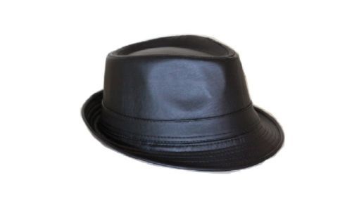 Men's Faux Leather Hats