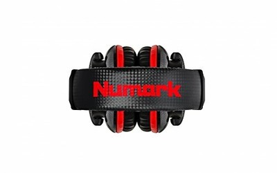 Numark Red Wave Carbon | 50mm Driver Professional Mixing Headphones with 1/8