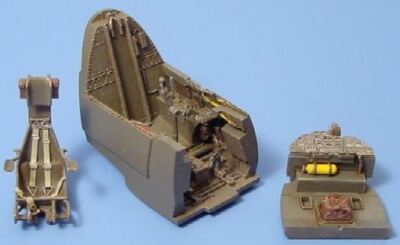 Aires Hobby 1/48 DO335A Cockpit Juego para Tam 4101