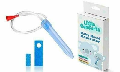 Baby Nose Cleaner Relief-Booger Sucker to Clear Infant Nostrils & Remove Mucus