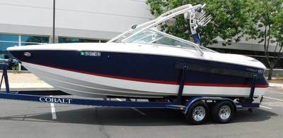 25ft COBALT 250 BOW RIDER WAKE TOWER 496 DUO PROP OPEN BOW QUALITY BUILT