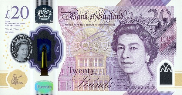 ピッポム20ポンド3枚セット£20 Bank of England 紙幣 20 British Pounds Banknote | eBay