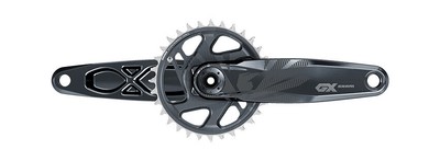 Kurbelgarnitur und Aluminiumkettenblatt ohne Becher GX EAGLE X-SYNC2 SUPERBOOST+