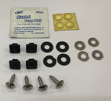 TRAILFX Hood Deflector Attachment Kit RH8063H