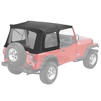 55729-15 Bestop Soft Top Fabric for Jeep Wrangler CJ7 1976-1986