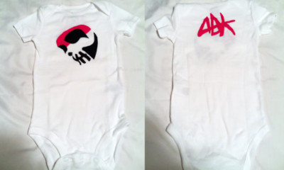 ABK Anybody Killa baby bodysuit - Custom made to order