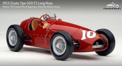 1/18 1952 Ferrari 500 F2 Long Nose 10 Ferrari