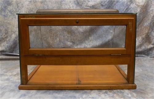 23 Inch Showcase Slant Glass Counter top Country Hardware Store Display Case