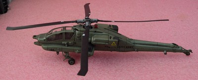 Unimax U.S. AH-64A Apache Attack Helicopter Kuwait 1991dated 2003.