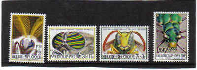 BELGIUM 1971 insects MNH** 1610/13