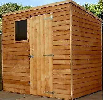 8x6 solid timber lapboard shed | in Stechford, West 