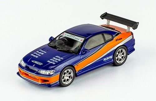 ミニカー 1/43 Nissan Silvia S15 & skyline ER34 IXO/ALTAYA 1/43 