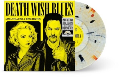 Samantha Fish **Death Wish Blues *NEW CLEAR BLACK ORANGE RECORD LP VINYL INDIE