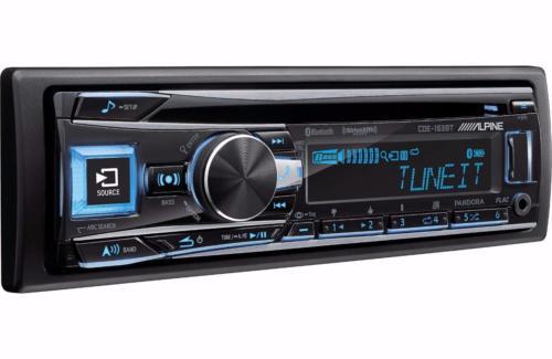 ALPINE CAR/Van Bluetooth USB Stereo iPhone Android Ready Mechless Aux  UTE200BT