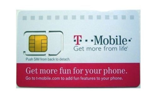 T-Mobile Cell Phone SIM Cards