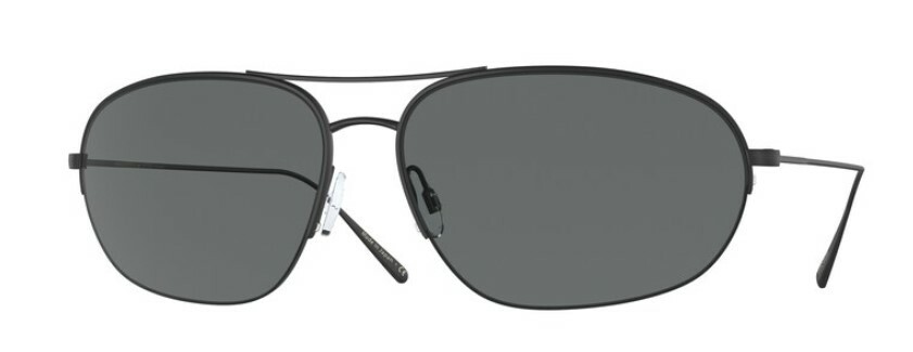 Pre-owned Oliver Peoples 0ov1304st Kondor 506281 Matte Black Polarized Unisex Sunglasses In Grey Polar