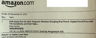 Item photo(s) from verified buyer