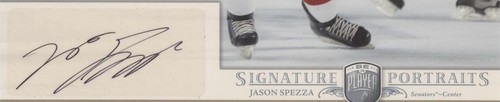 2006-07 Upper Deck Be A Player Portraits - Jason Spezza #SP-JS