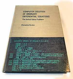 Computer solution of ordinary - Hardcover, by Lawrence F. Shampine; - Acceptable
