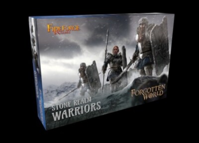Fireforge Games Забытый мир 28-миллиметровые воины Каменного царства (12)FRG FWSR01-BS