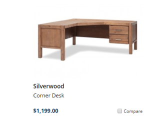 Silverwood Desk Originally Brought From Amart Desks Gumtree