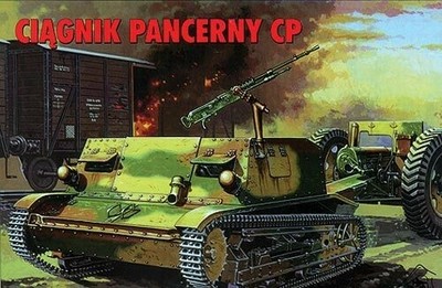 RPM 1:35 WW2 Polish CP Armoured Artillery Tractor unused model kit free post