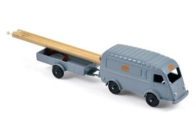 Renault 1000 kgs ''PTT trailer'' CIJ / NOREV DIECAST MODEL CAR C360T0