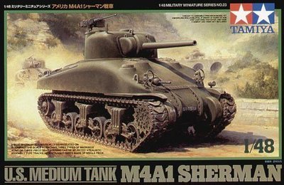 Tamiya 32523 1/48 US M4A1 Sherman