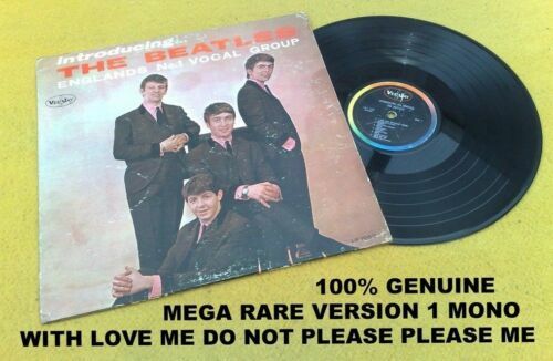 BEATLES LP TUTTI PER UNO ITALY MONO ORIG 1964 RARA EDIZ CON LOGO