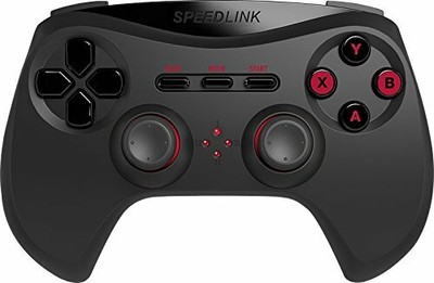 Speedlink Strike NX gamepad for PC, gaming controller, highly realistic vibratio