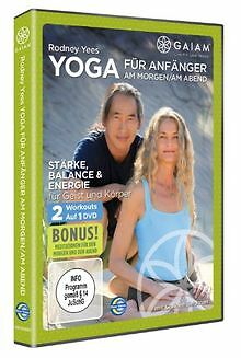Rodney Yee - Yoga für Anfänger am Morgen/am Abend | DVD | Zustand gut
