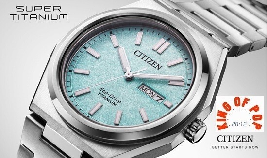 Pre-owned Citizen Aw0130-85m Super Titanium Eco Drive Free Shipping