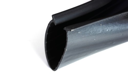 Garage Door Bottom Weather Seal 1/4" T Style - 3 1/8" Wide Vinyl Weatherstrip