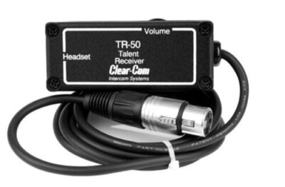 CLEAR-COM MONAURAL IFB TALENT RECEIVER - TR-50