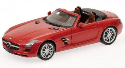 Mercedes-Benz Sls-Class AMG Roadster Red 2011
